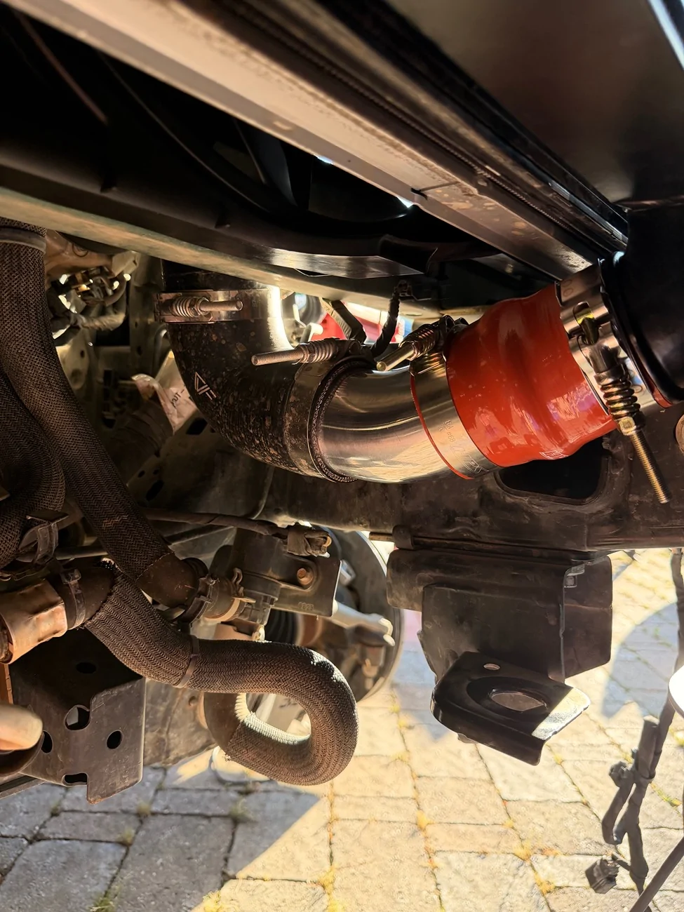Ford Bronco CVF High Mount Intercooler install and testing IMG_6075