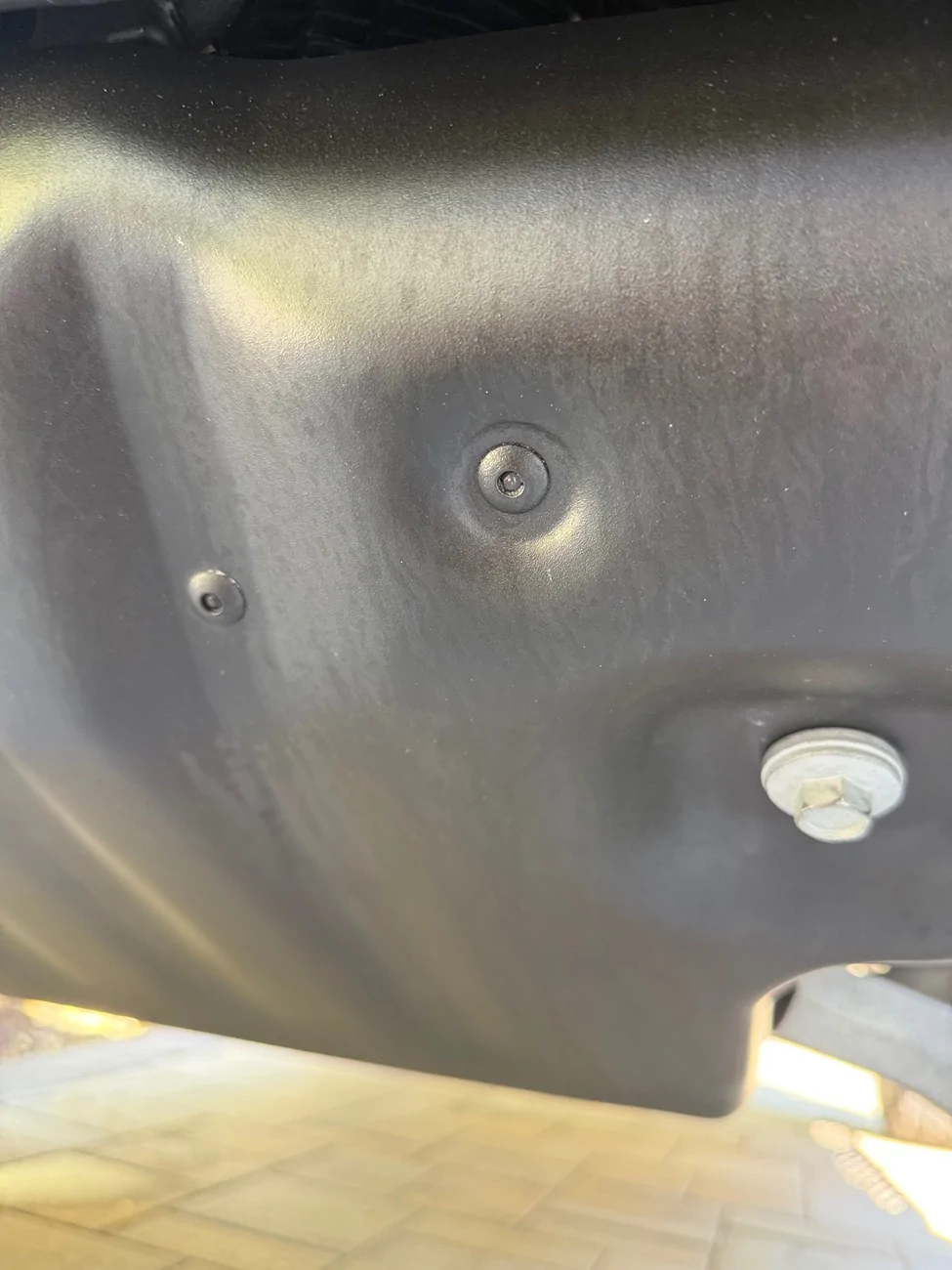 Ford Bronco How do I remove these from the lower Bronco Raptor skid plate? IMG_1951