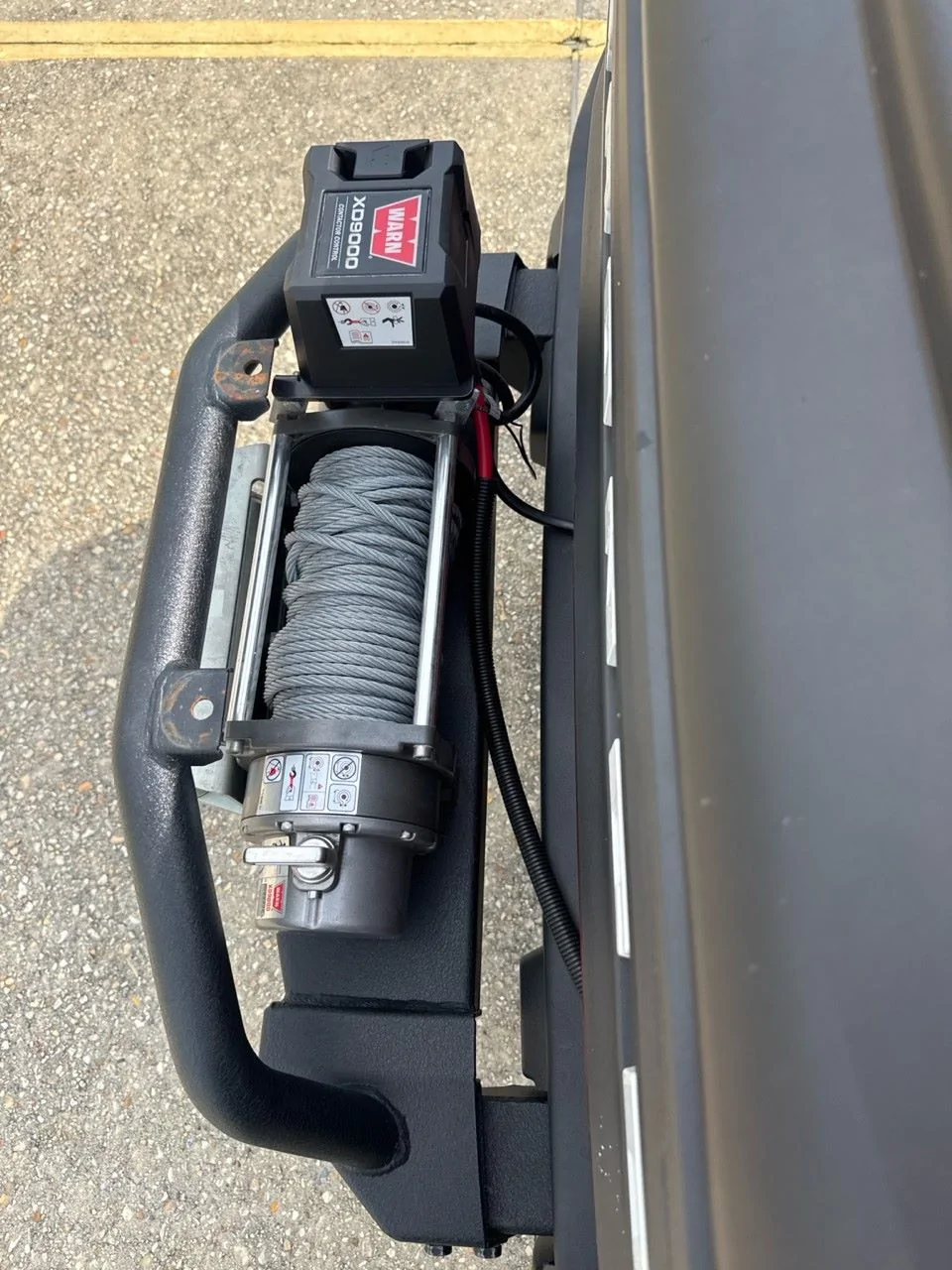 Ford Bronco Need help identifying Bronco winch tray / flat tow compatibility Top View (2)
