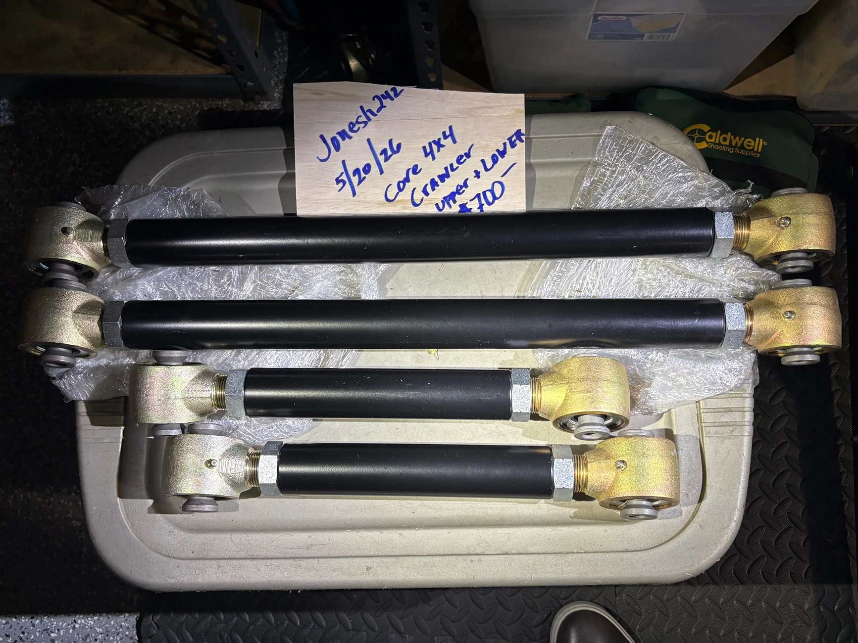 Ford Bronco Core 4X4 Crawler Adjustable Control Arms - $600 IMG_2464