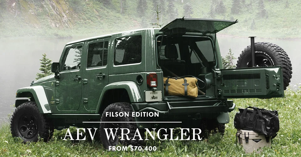 Ford Bronco New Filson Edition Bronco Coming Early 2027 filson_x_aev_wrangler_3