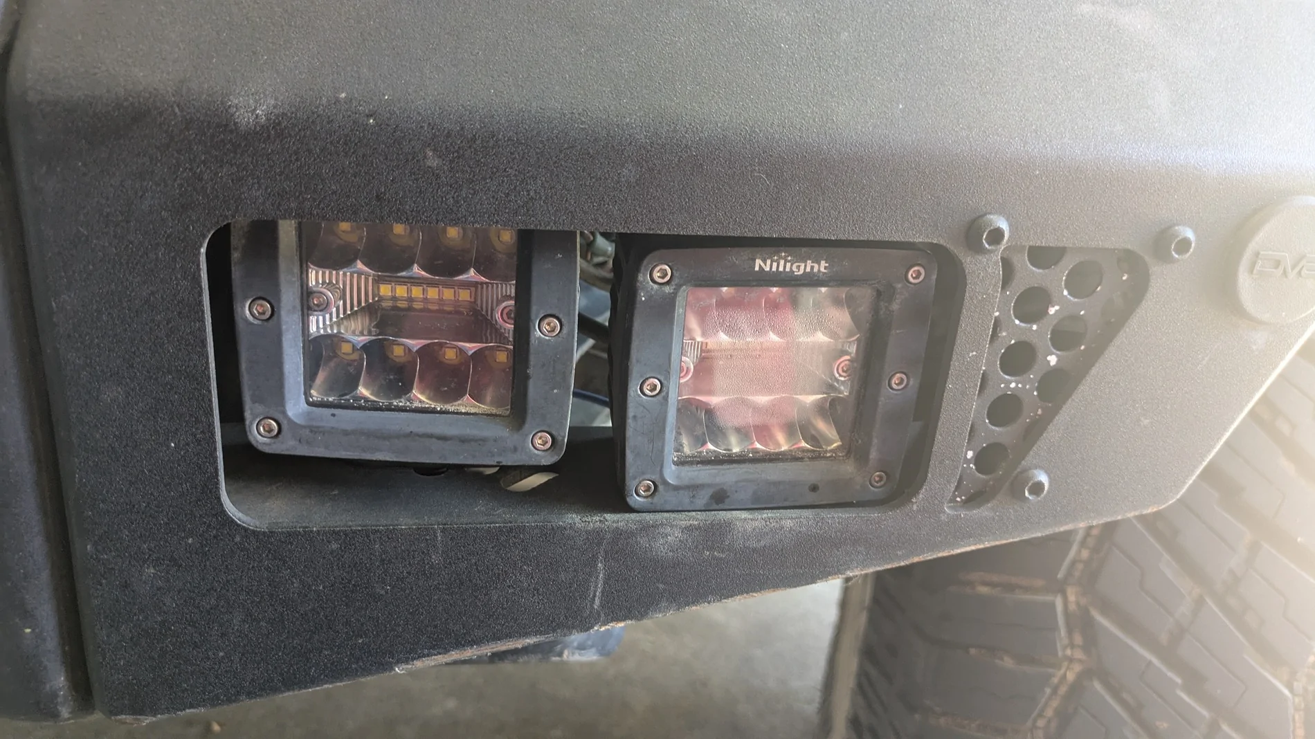 Ford Bronco More cheap lights... 3" Nilights finally died PXL_20260520_220824915