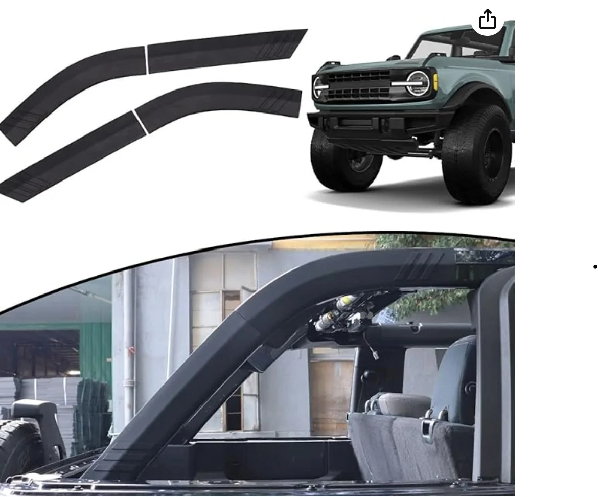 Ford Bronco Roll Bar Protective Cover - NEW $20 roll bar cover2
