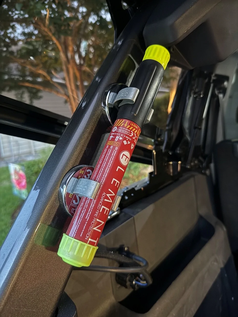 Ford Bronco Fire extinguisher recommendations? Rear mounted options? Element
