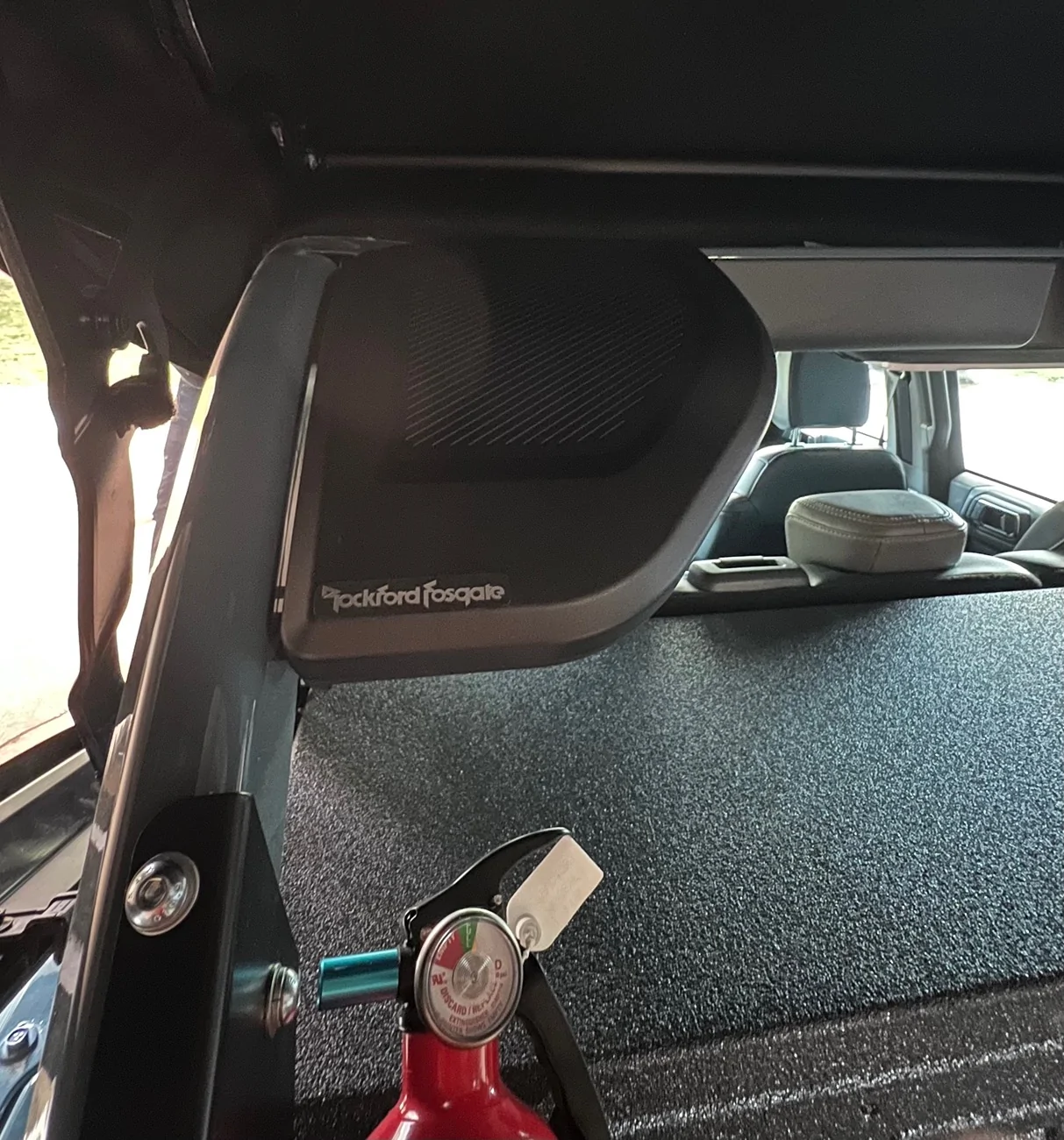 Ford Bronco And Done! Full Rockford Fosgate speakers, sub, amp install! IMG_7295