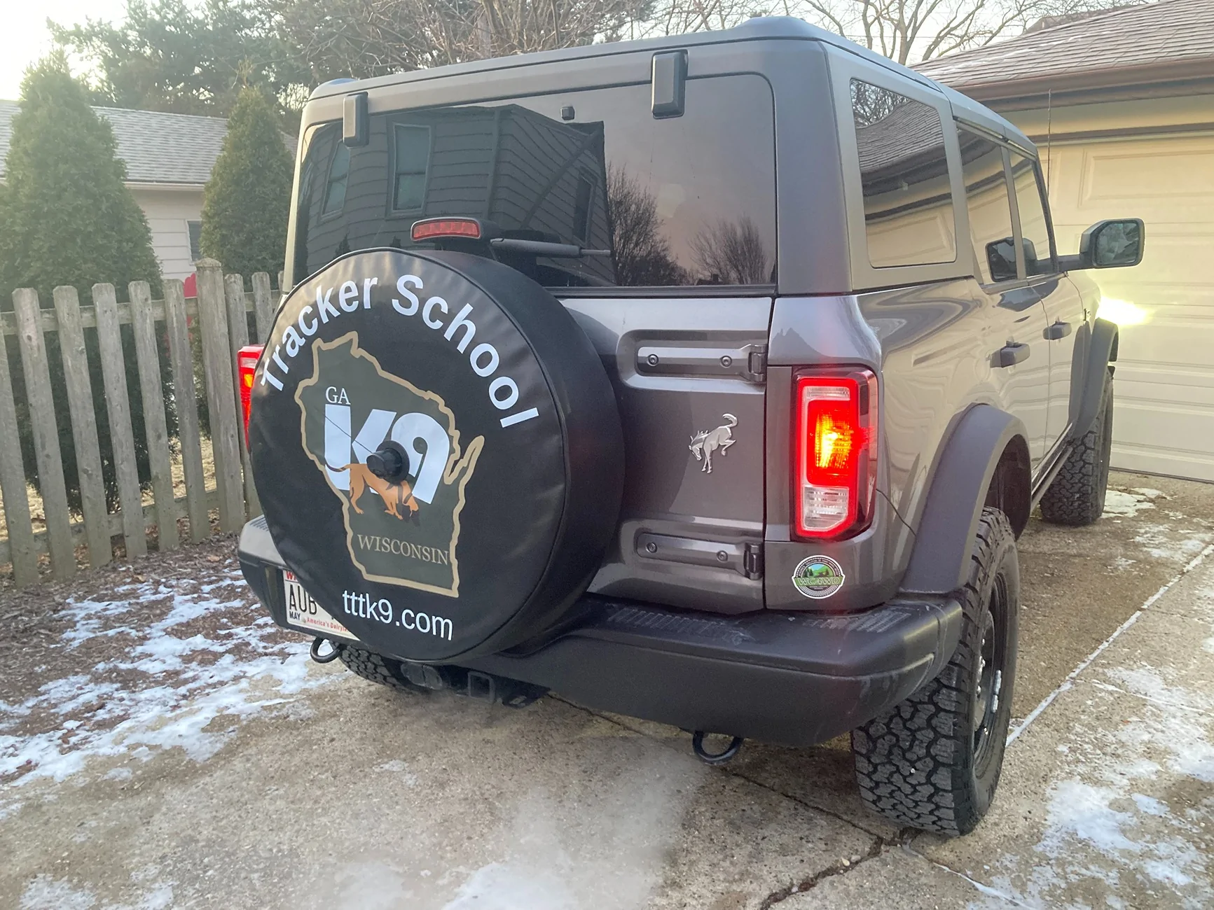 Ford Bronco Custom Tire Cover recommendations! 2025-01-28 07.08.31
