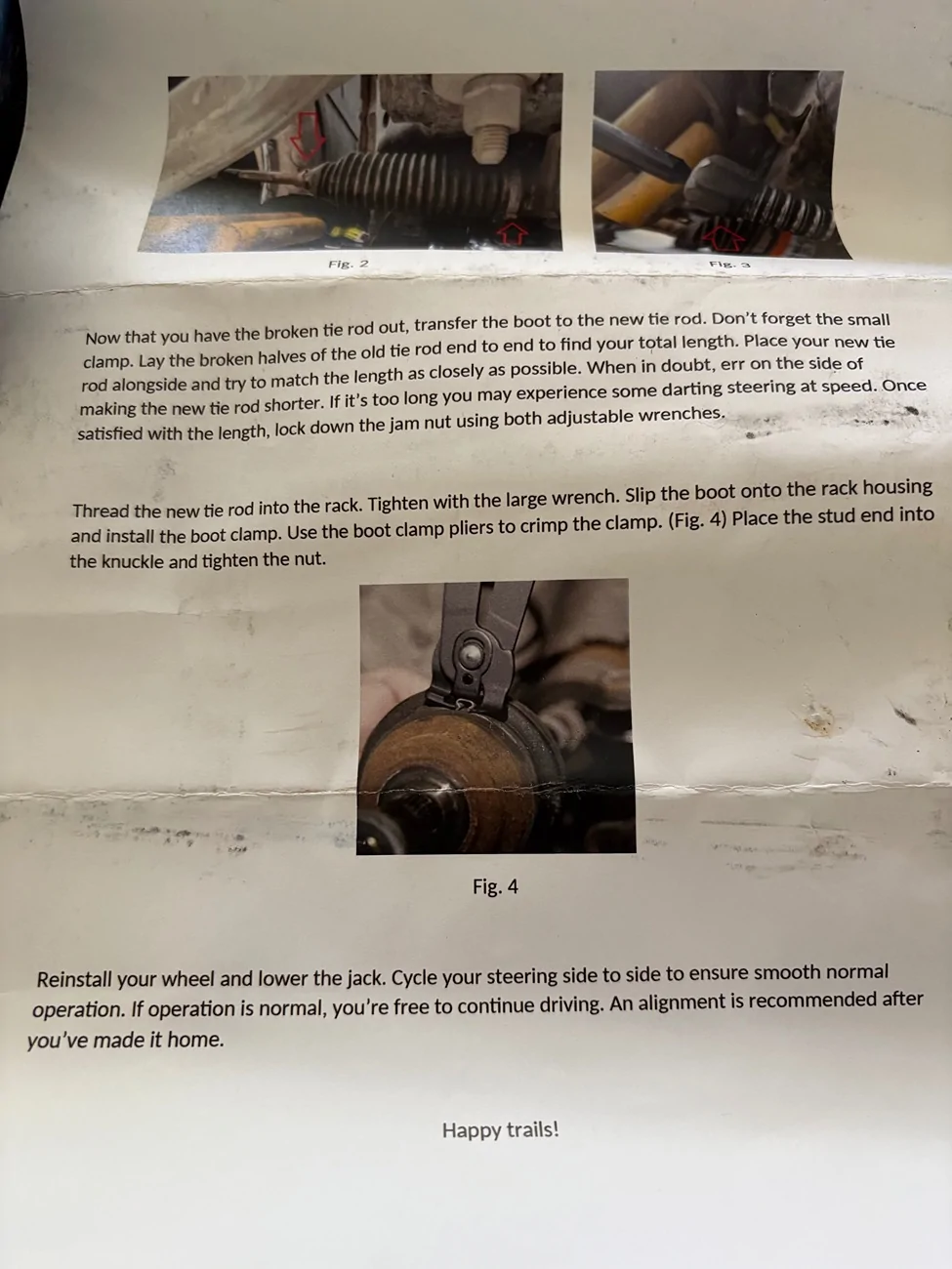 Ford Bronco Inner Tie Rod Trail Repair Kit: Looking for Feedback IMG_4322