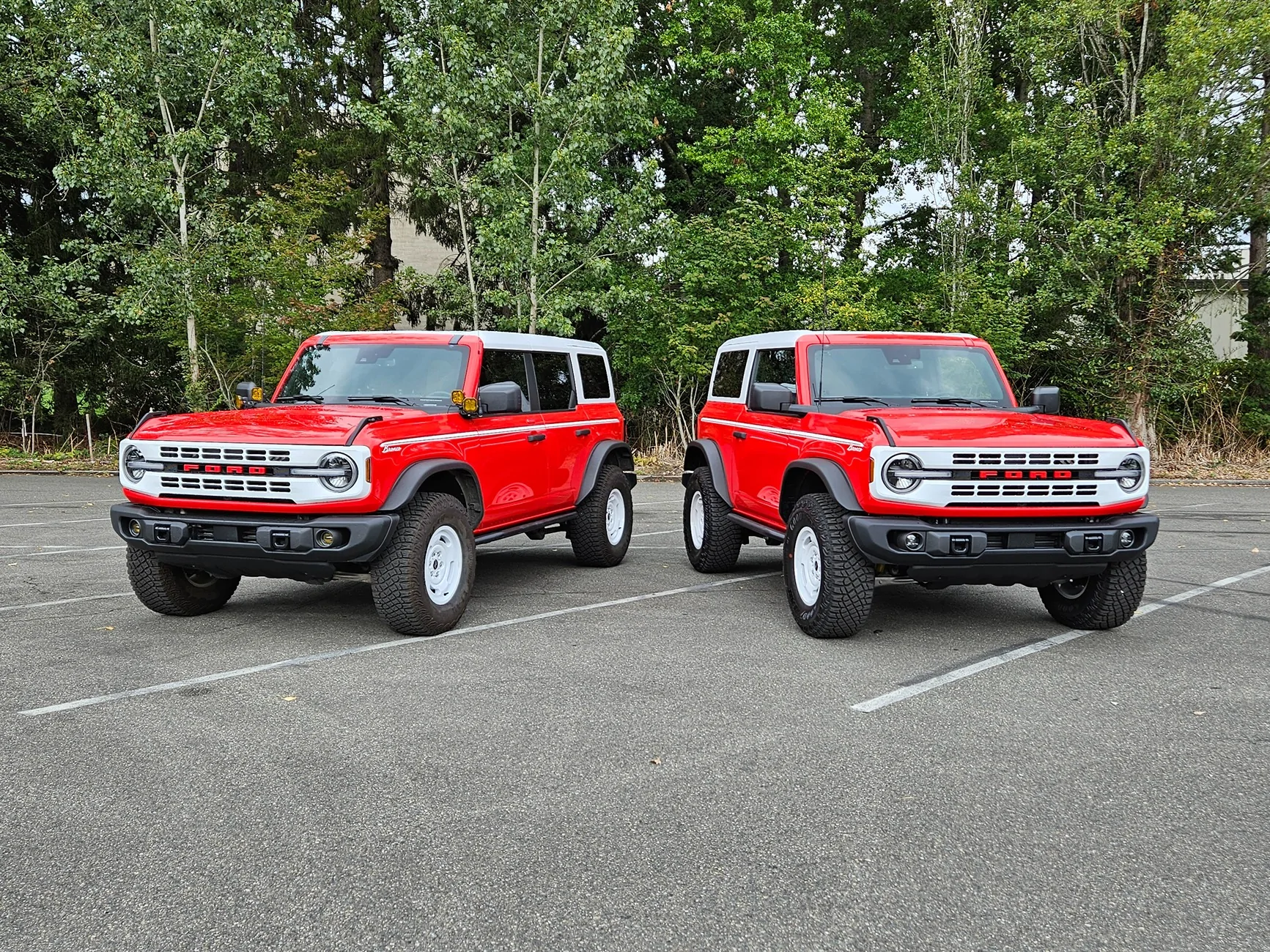 Ford Bronco Has anyone had cracking/problems with the painted hardtop? 2592