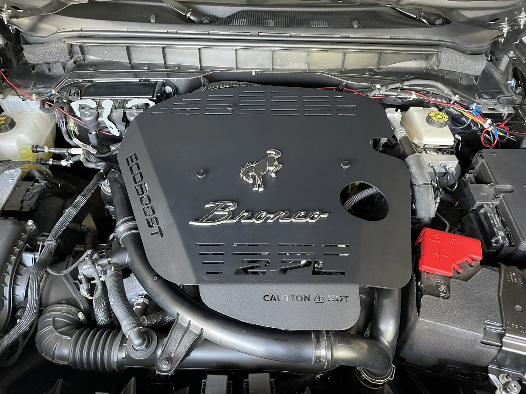 Ford Bronco Decal Placement Engine Cover
