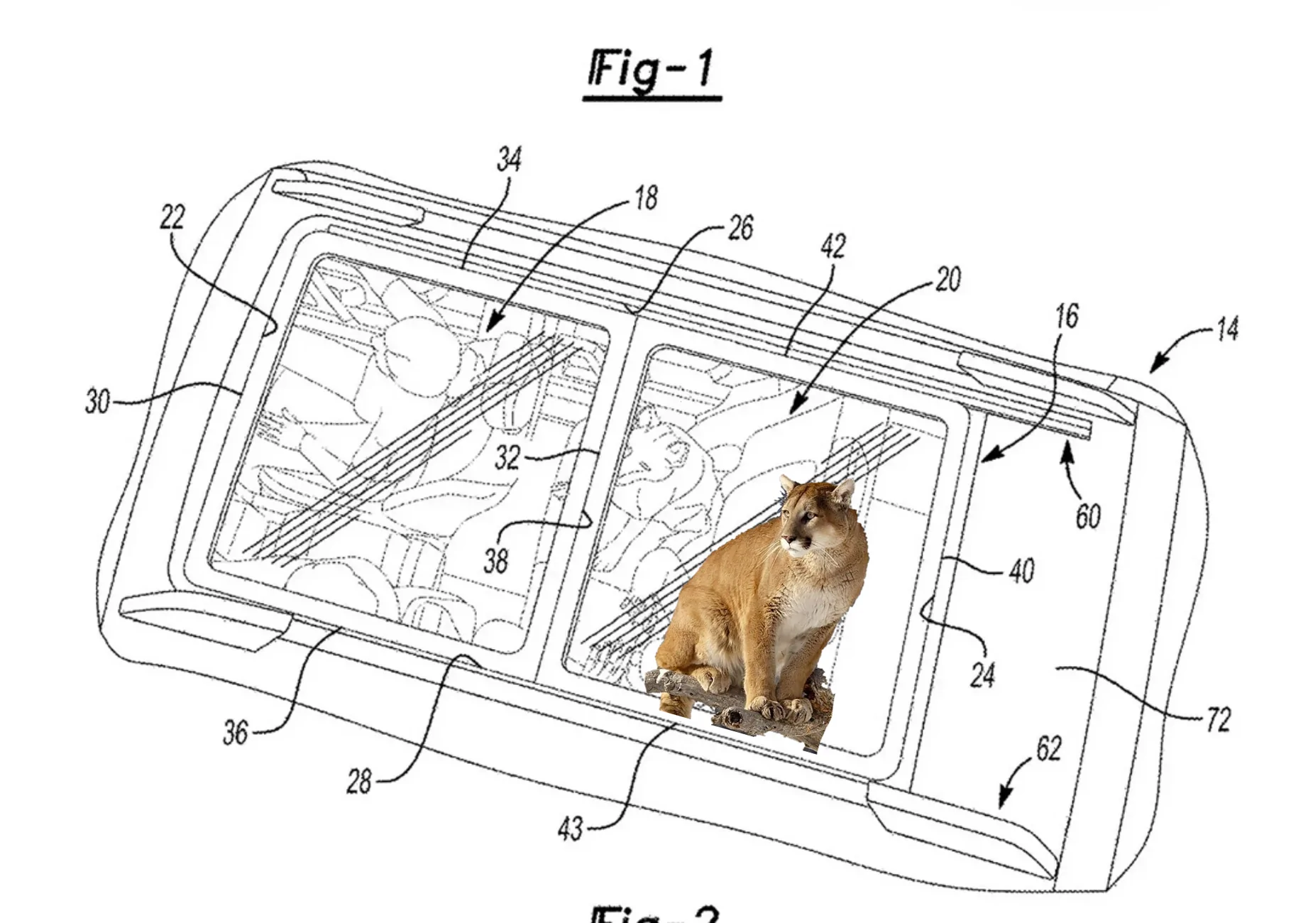 Ford Bronco Bronco Sliding Glass Roof Revealed In Patent Filing 1000061641