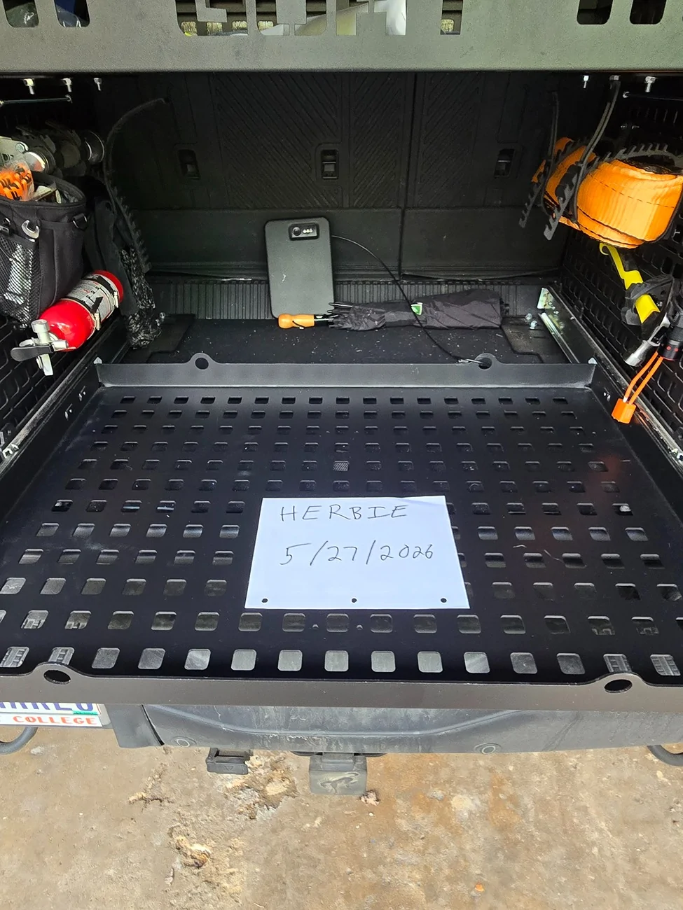 Ford Bronco Pack Horse Slide Out Custom Cargo Tray for 4 Door Bronco (Made by Wicked Relics) *$500$*LOCAL PICKUP 20260527_174143