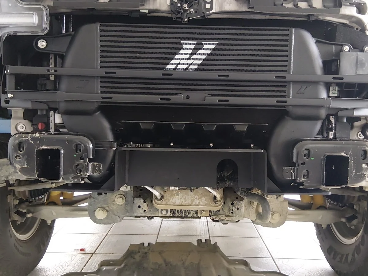 Ford Bronco Hammer built winch mount and Mishimoto high intercooler not fitting IMG_20260526_134938