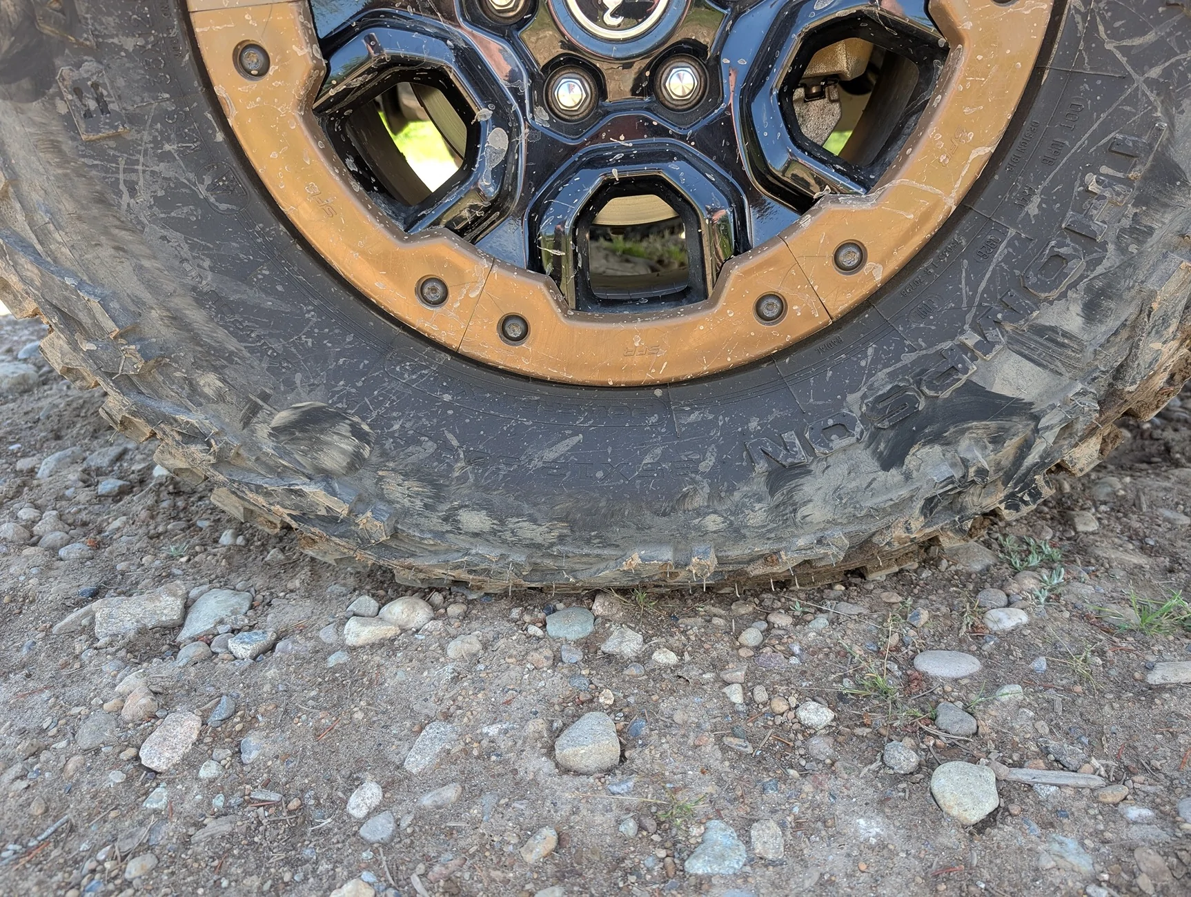 Ford Bronco Got some new shoes today: Mickey Thompson Baja Boss AT Tires in 35x12.5 r17 PXL_20260527_190451436