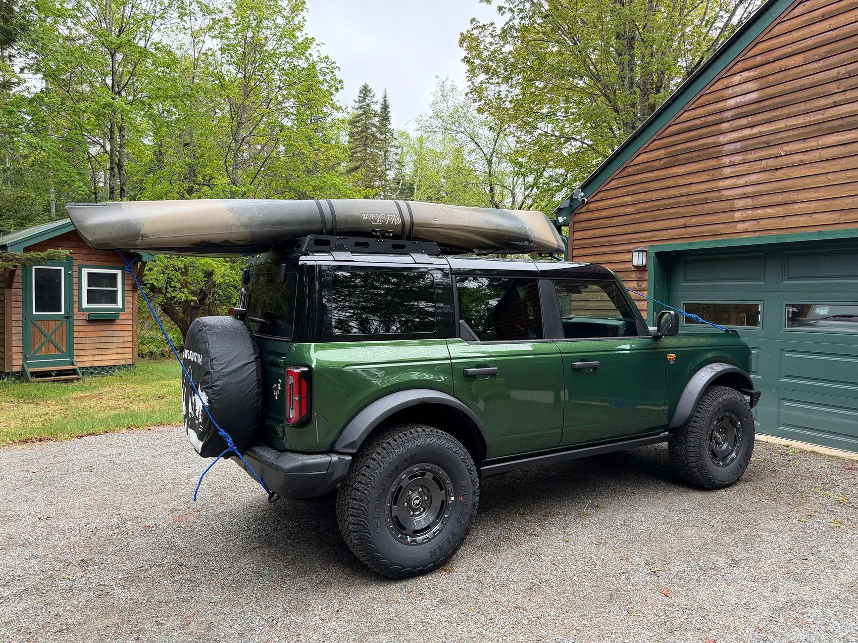 Ford Bronco 1200 Mile Review - 2025 Badlands Sasquatch bronco-canoe-hous
