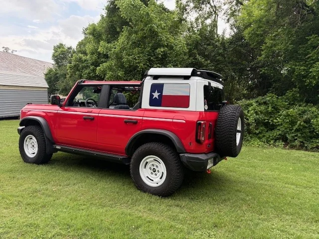 Ford Bronco EZ4X4 half rack EZ RR Top Back 3