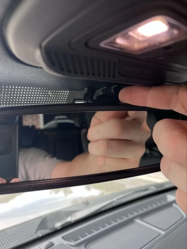 Ford Bronco Raise Rear View Mirror - SOLUTION: Mirror Riser IMG_5998
