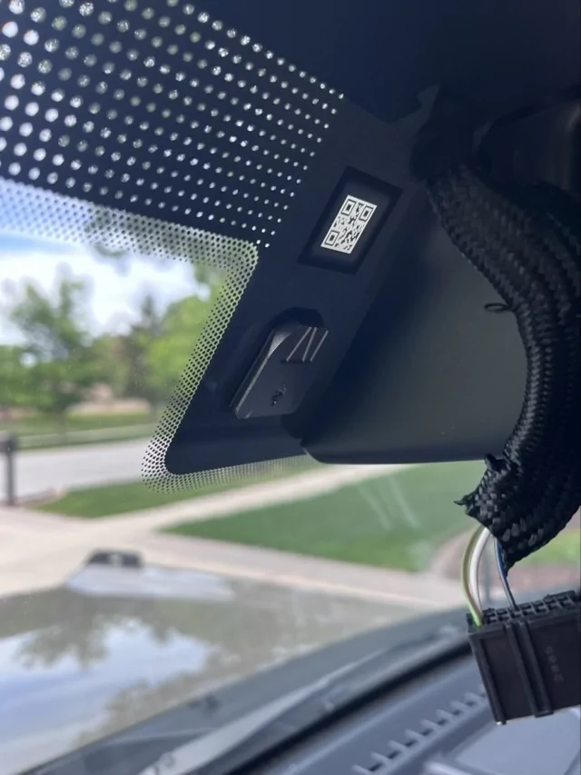 Ford Bronco Raise Rear View Mirror - SOLUTION: Mirror Riser IMG_5999