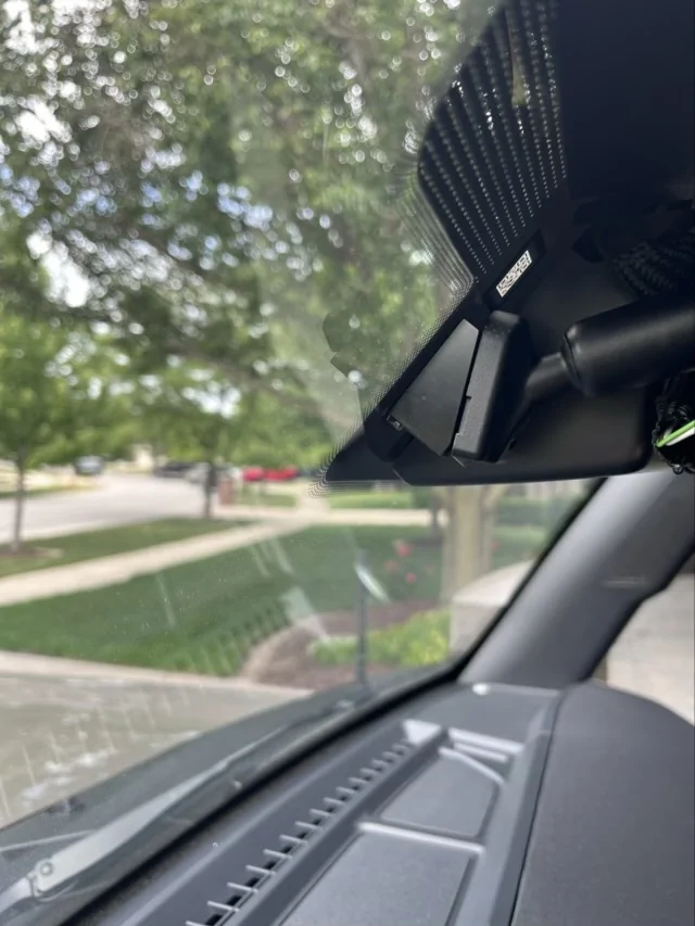 Ford Bronco Raise Rear View Mirror - SOLUTION: Mirror Riser IMG_6002