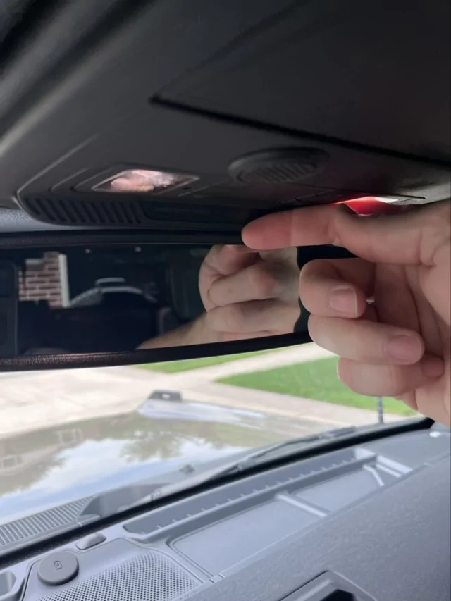 Ford Bronco Raise Rear View Mirror - SOLUTION: Mirror Riser IMG_6003