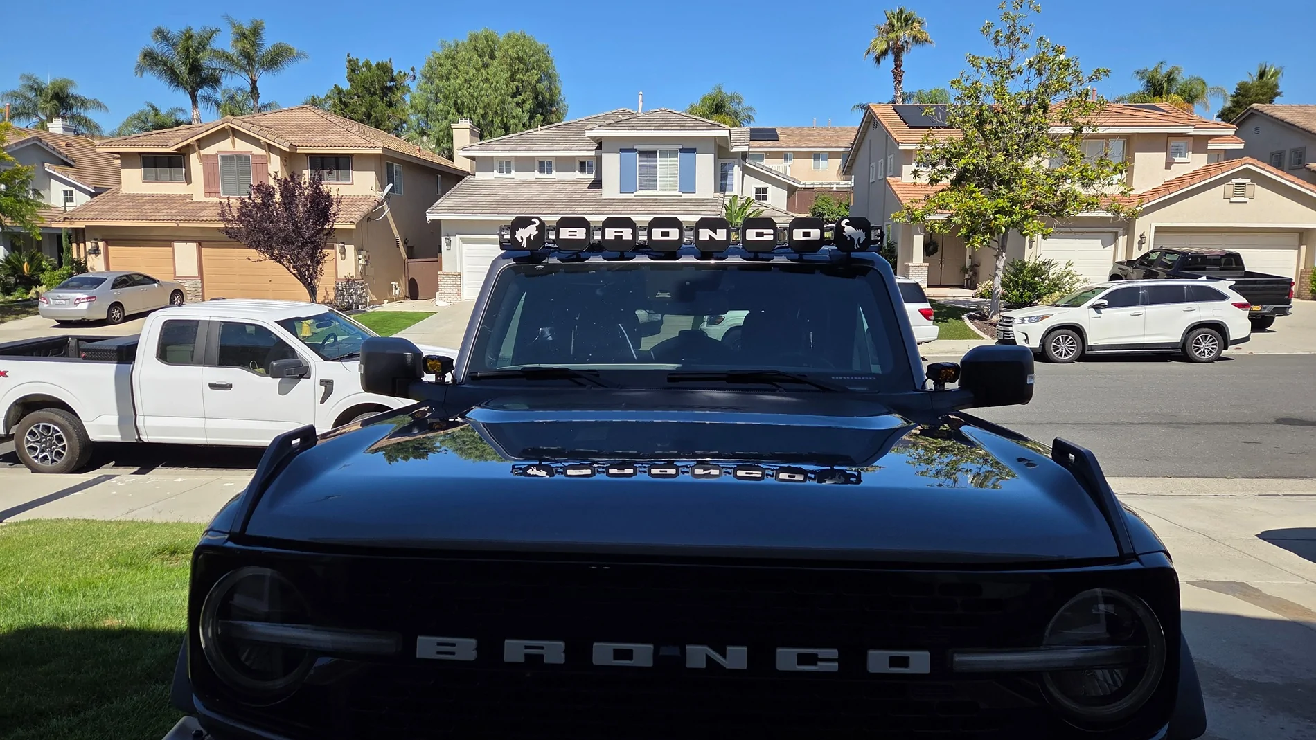 Ford Bronco No covers for my cheap China light bar? No problem! 20260530_094230