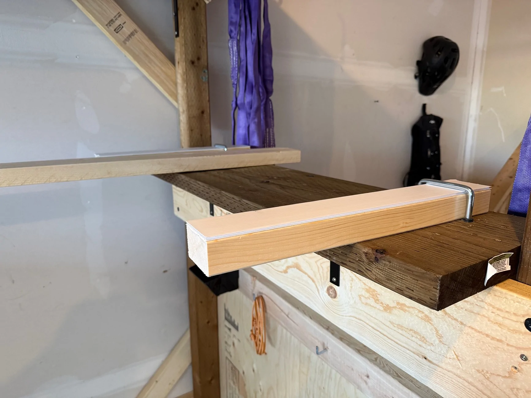 Ford Bronco DIY Rolling Hardtop Storage Shelf IMG_0829
