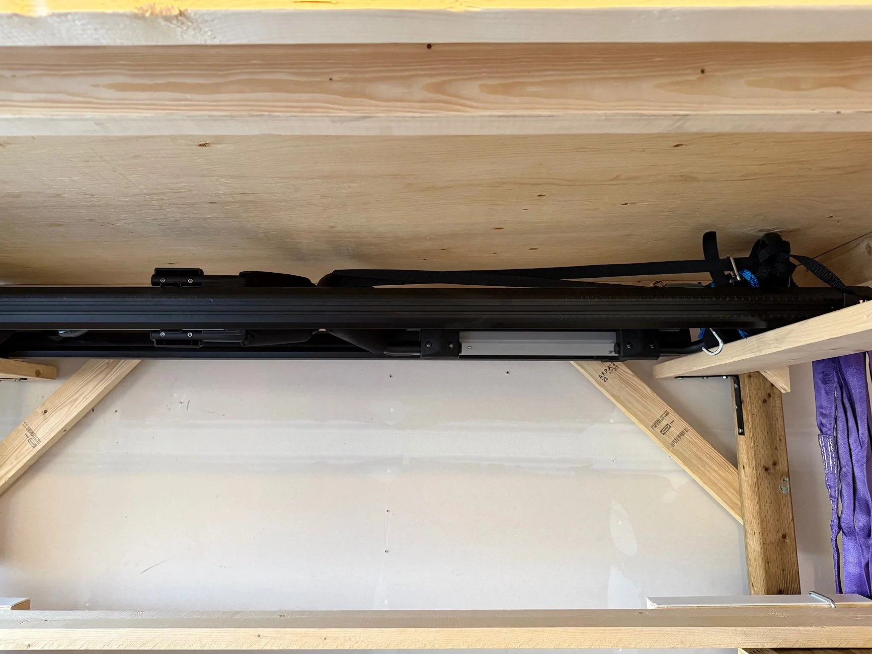 Ford Bronco DIY Rolling Hardtop Storage Shelf IMG_0832