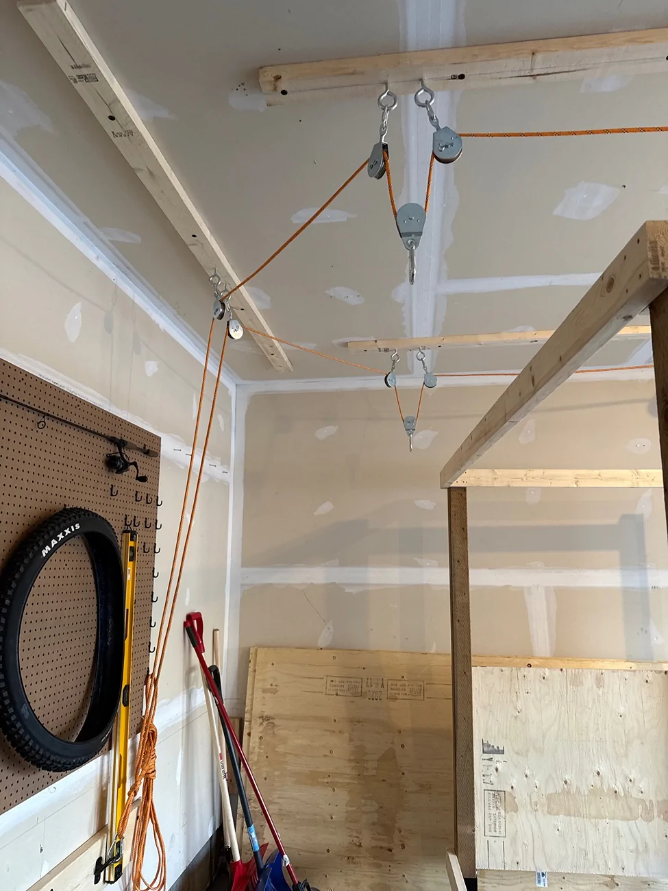Ford Bronco DIY Rolling Hardtop Storage Shelf IMG_0336