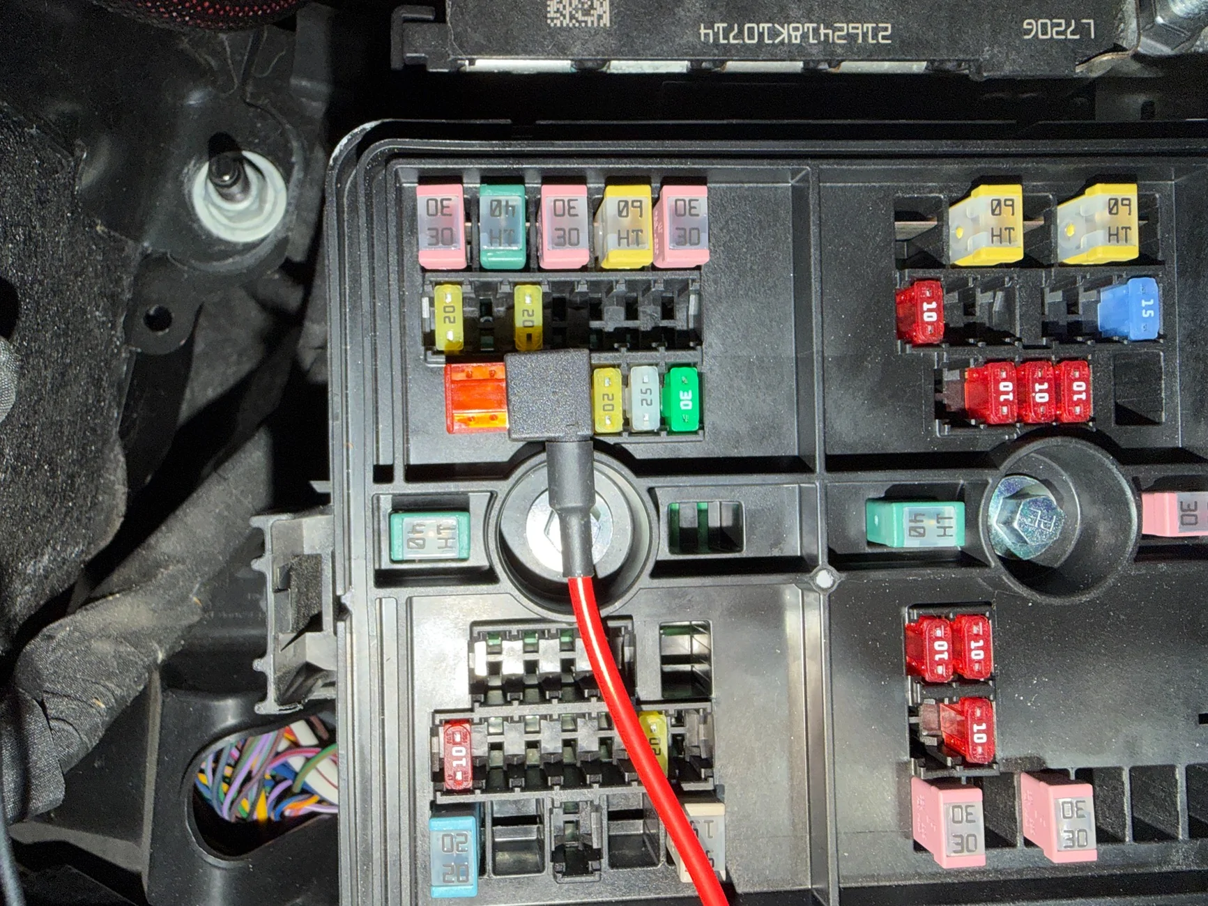 Ford Bronco Wiring Upfitter Switch IMG_2581