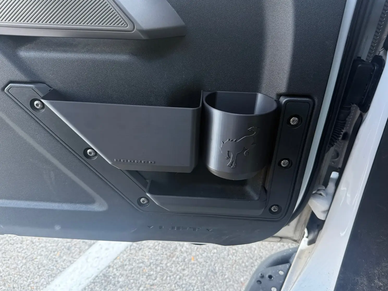 Ford Bronco Show me your 3D printed accessories. 3D Prints for Bronco Enthusiasts. door