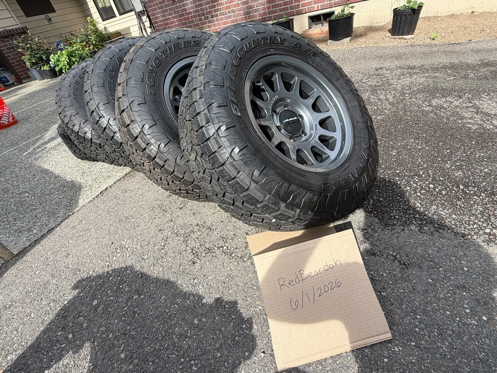 Ford Bronco FS - 5X 17" Method 703 Bead Grip Wheels (0 Offset) & 275/70R17 Toyo Open Country AT3 85% life - $2200 OBO IMG_3881