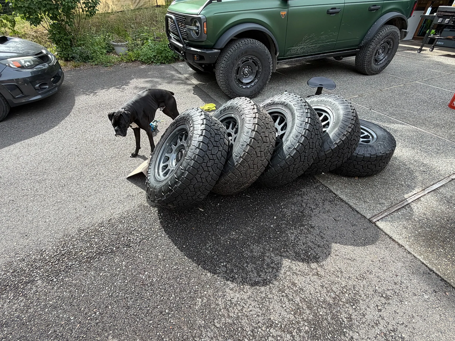 Ford Bronco FS - 5X 17" Method 703 Bead Grip Wheels (0 Offset) & 275/70R17 Toyo Open Country AT3 85% life - $2200 OBO IMG_3882