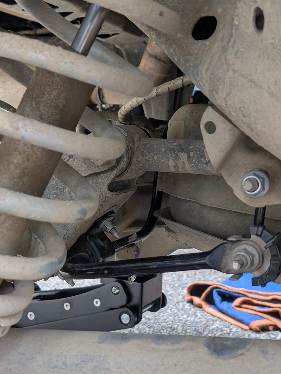 Ford Bronco OEM Rear Sway Bar Install with Tips and Initial Impressions PXL_20260603_221827150