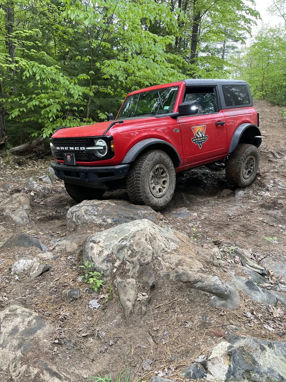 Ford Bronco TN Off Rodeo and Cameras NH Off-Roadeo
