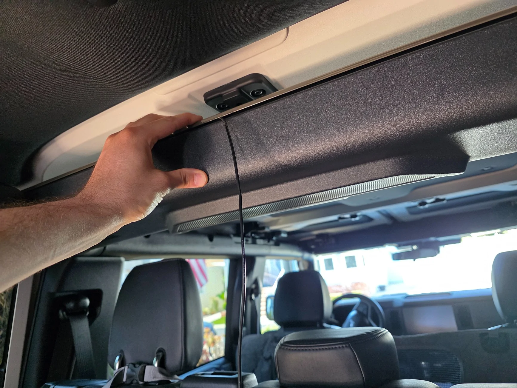 Ford Bronco Rear Dashcam Holder/Mount - 3D Print 20260525_141504