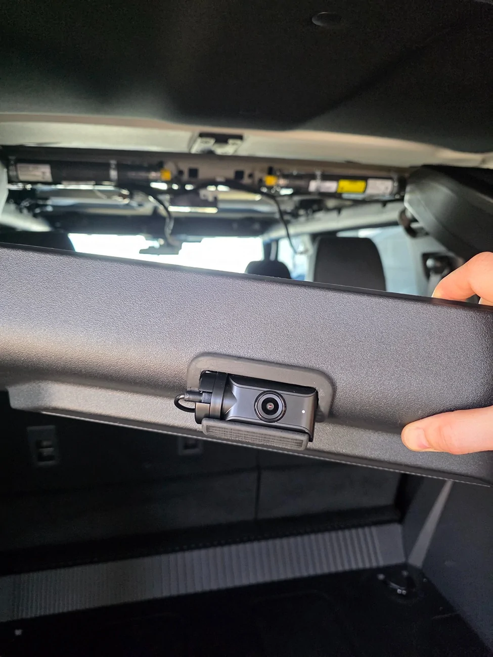Ford Bronco Rear Dashcam Holder/Mount - 3D Print 20260604_114323