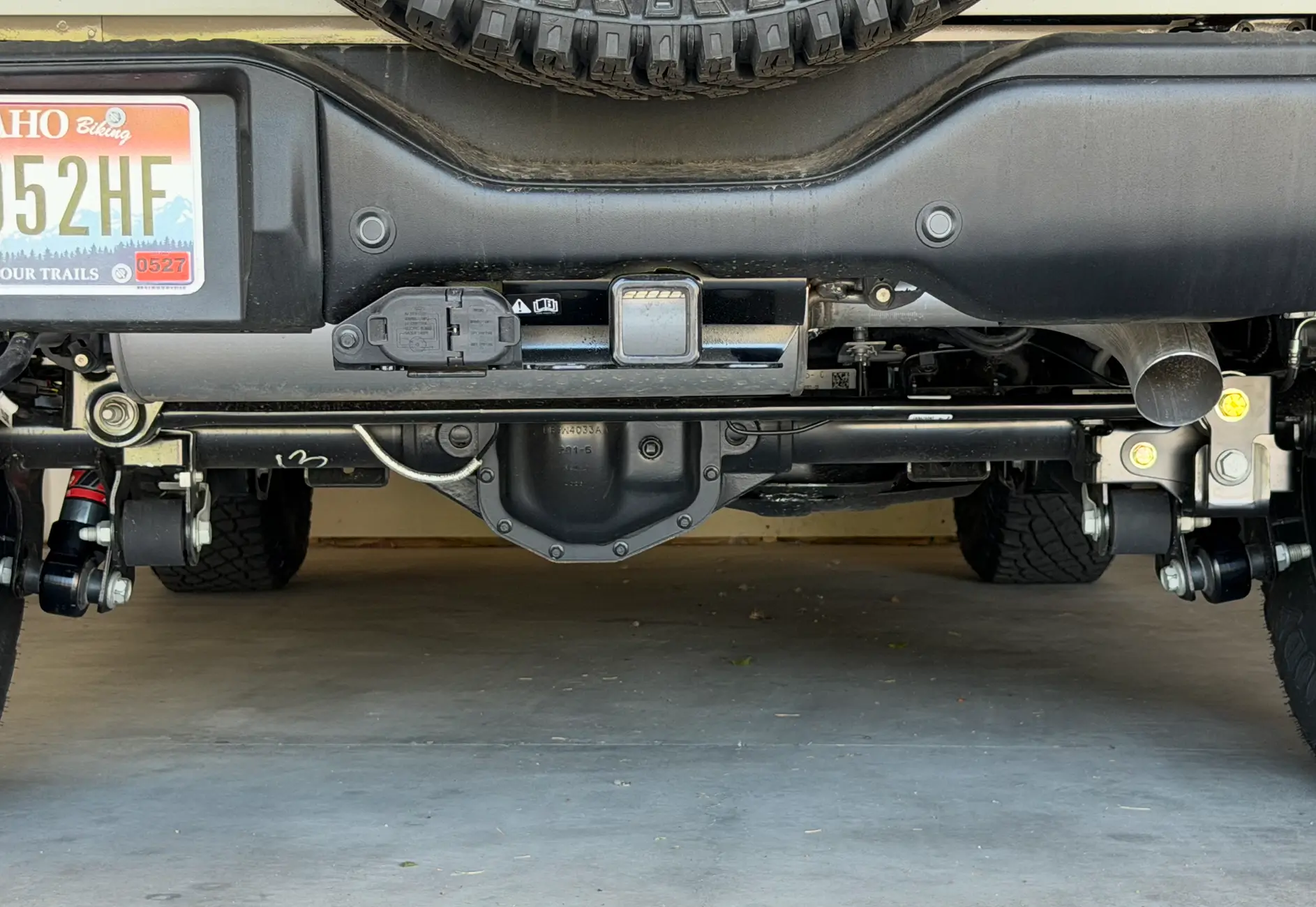 Ford Bronco Rear TracBar Relocation Bracket - Get One! IMG_0535