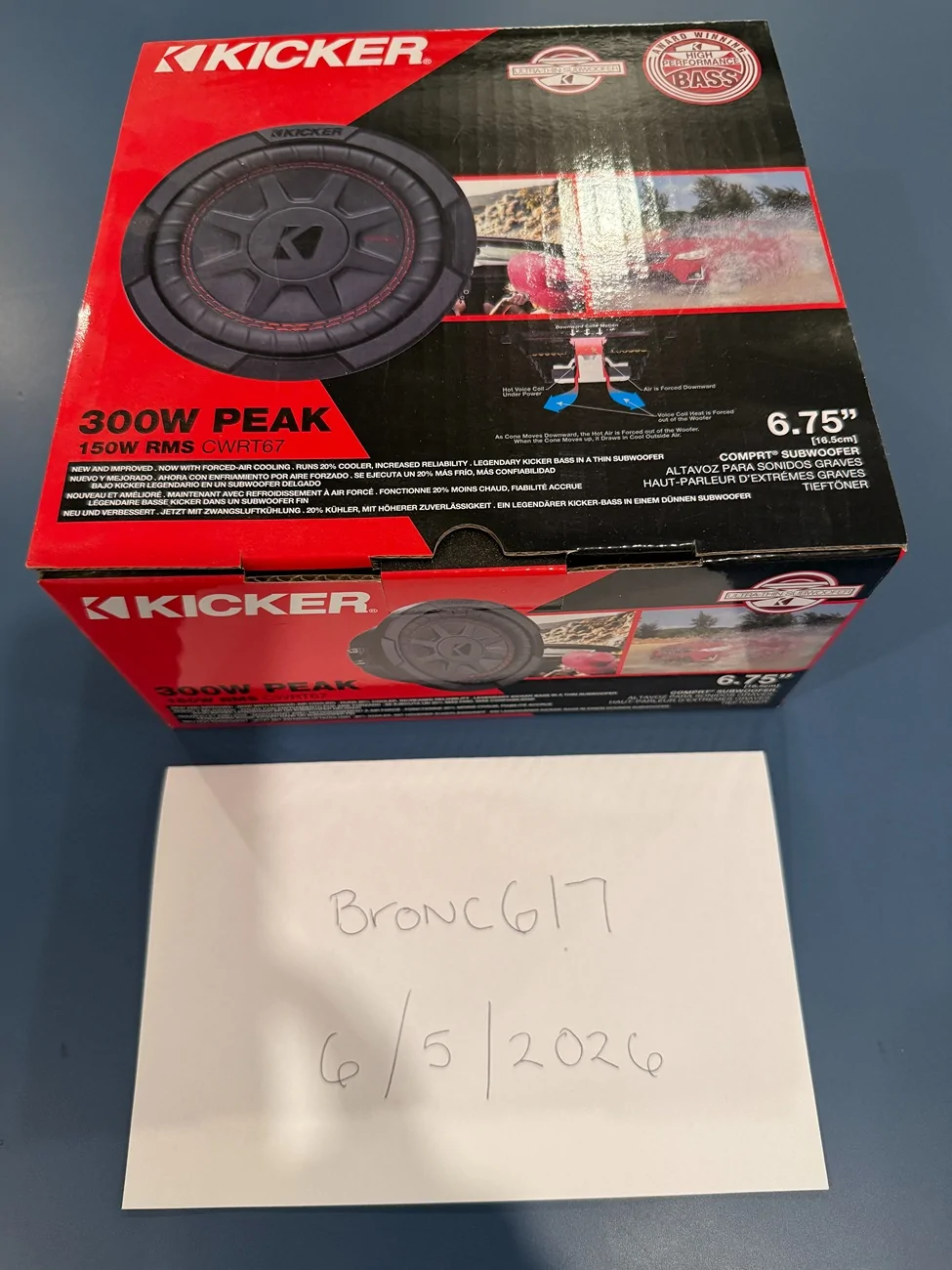 Ford Bronco Full Kicker Kit (Sub, Amps, Wiring Harnesses, etc) IMG_0947