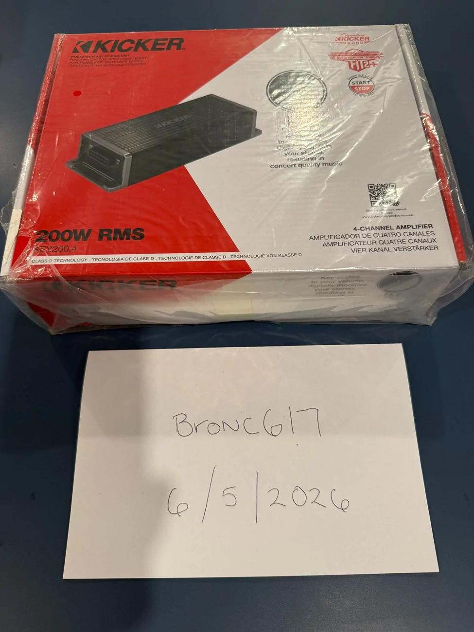 Ford Bronco Full Kicker Kit (Sub, Amps, Wiring Harnesses, etc) IMG_0951