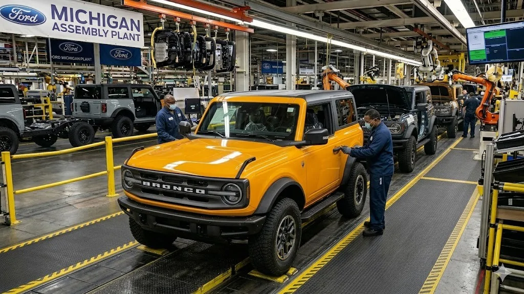 Ford Bronco Never got your assembly line photo?  Maybe someone has a match! ai8