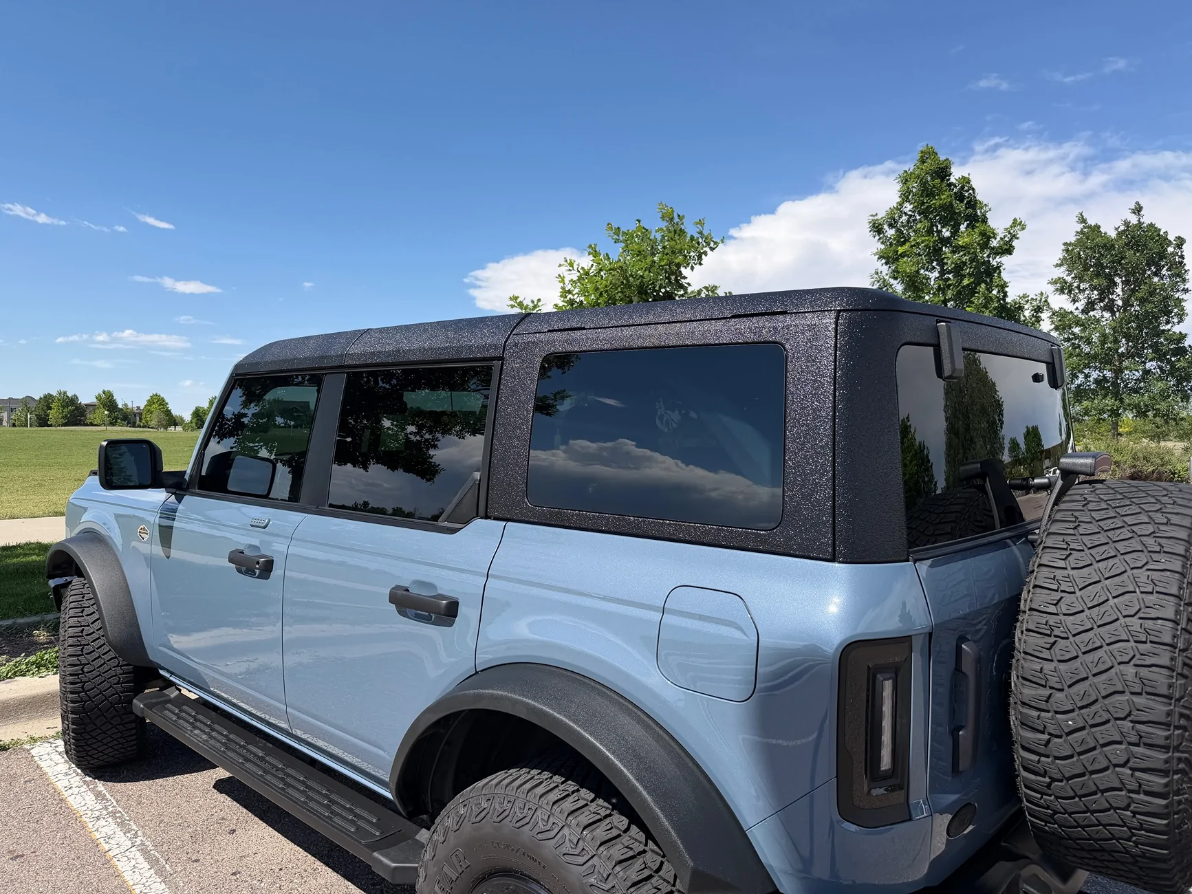 Ford Bronco UPDATE: Hardtops need to be redesigned! Cracking and bubbling on my second hardtop replacement IMG_6257
