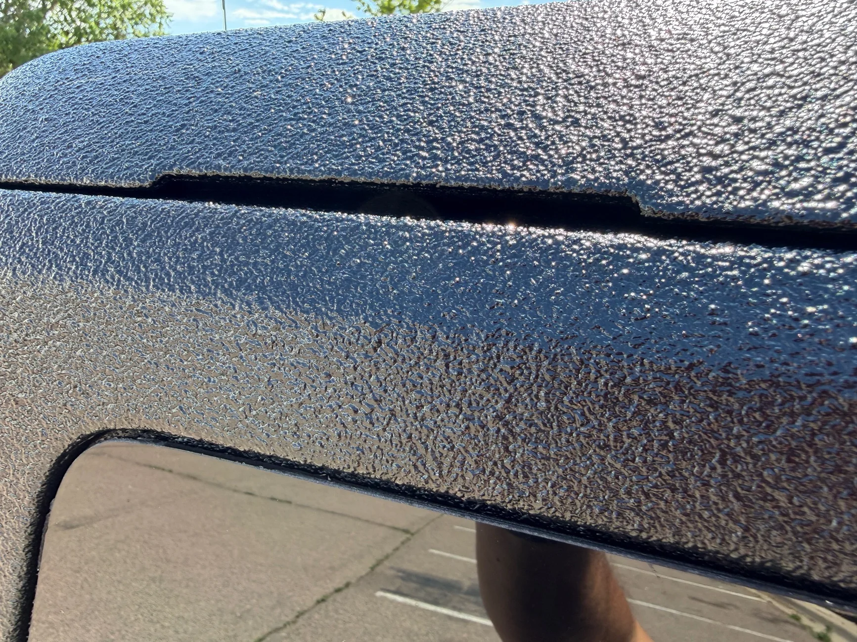 Ford Bronco UPDATE: Hardtops need to be redesigned! Cracking and bubbling on my second hardtop replacement IMG_6264