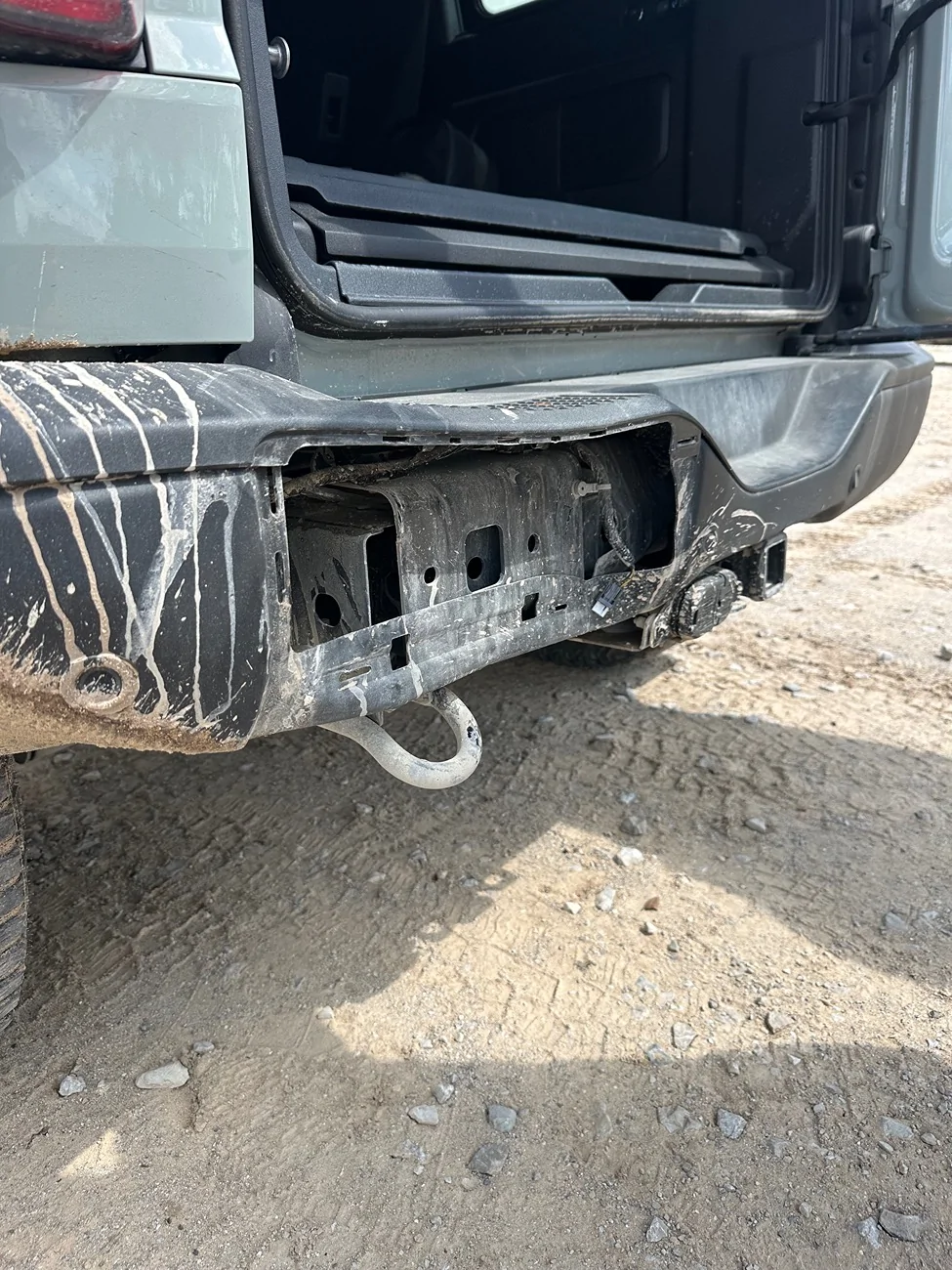 Ford Bronco Recommended heavy duty rear bumper IMG_9852