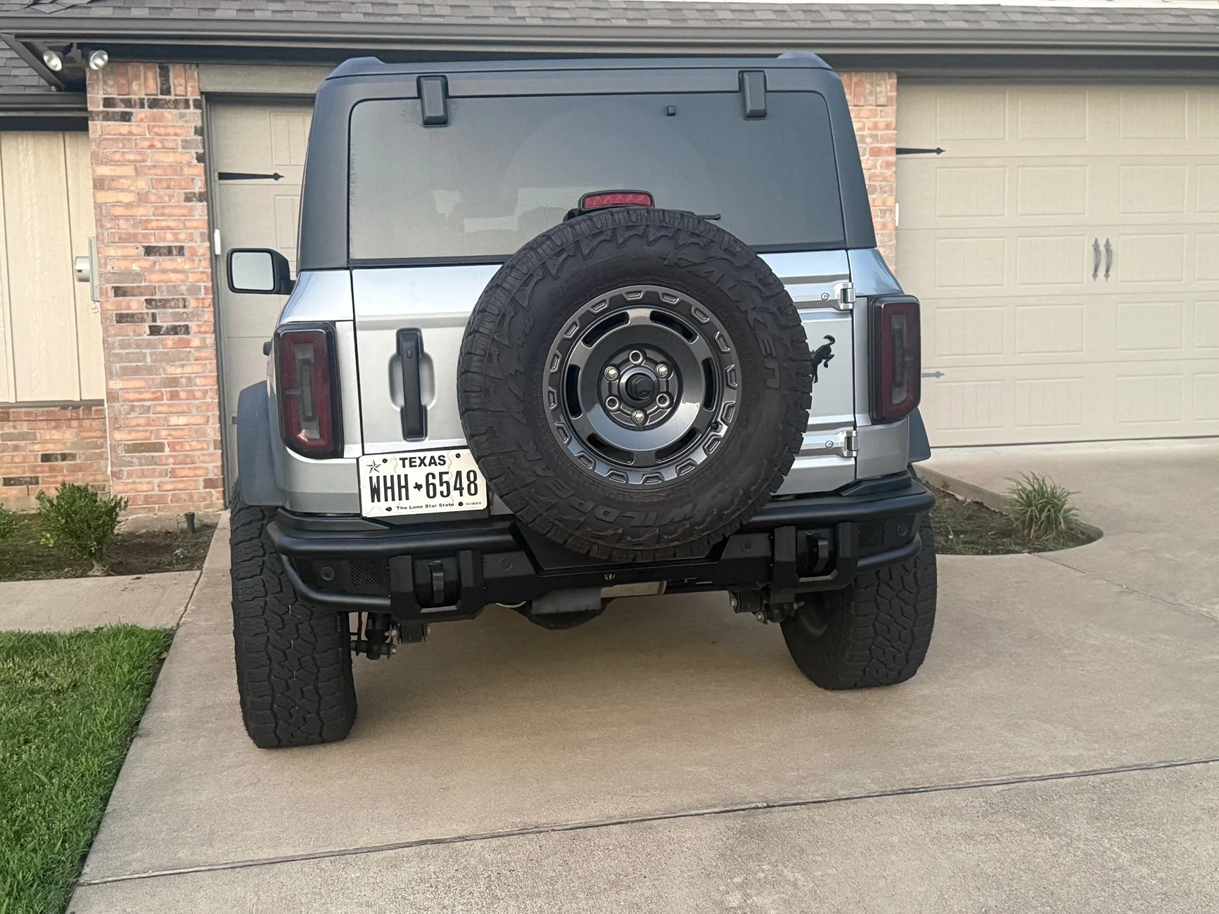 Ford Bronco Recommended heavy duty rear bumper IMG_6541