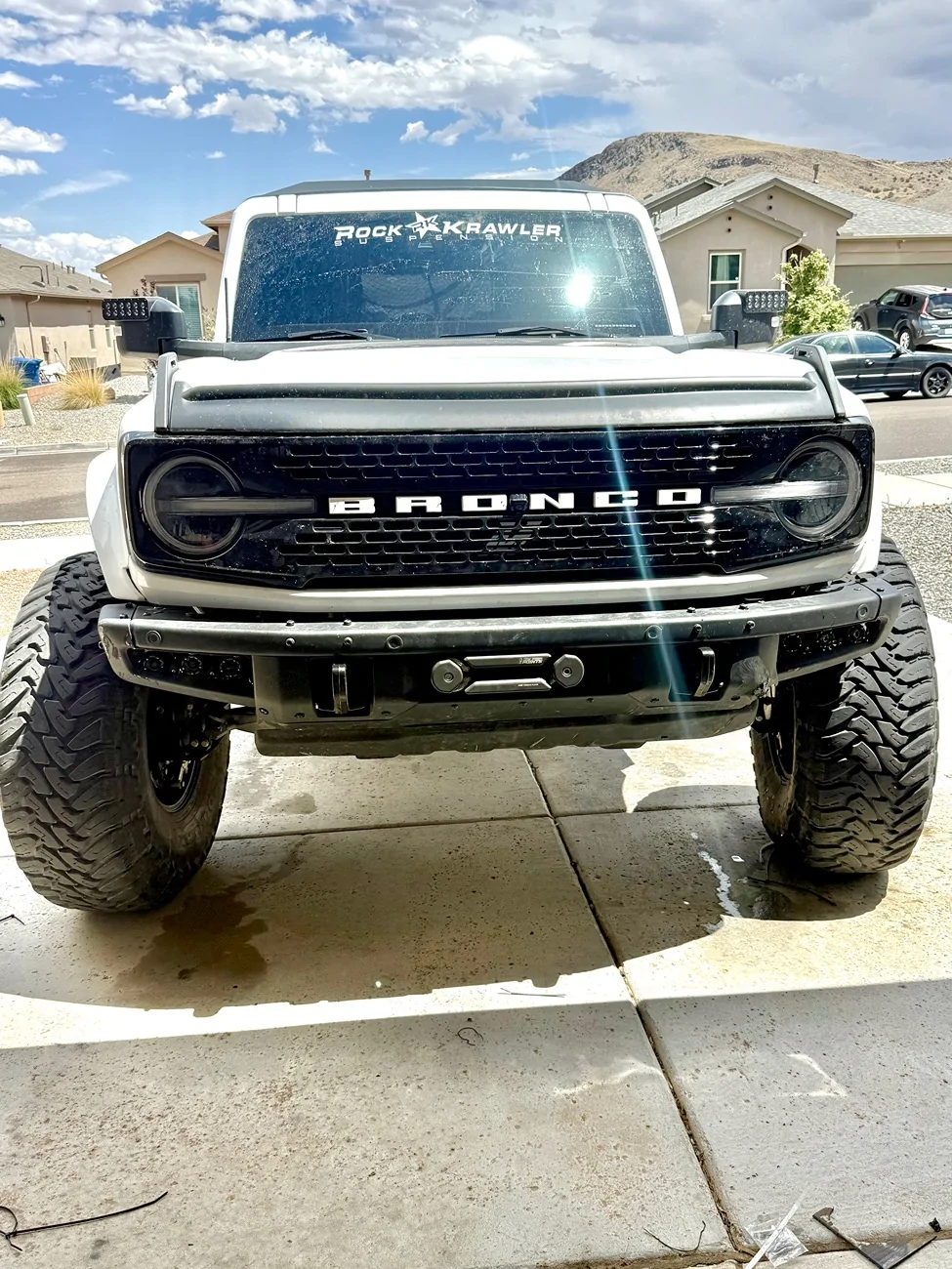 Ford Bronco NEW Hammer Built High Clearance Hidden Winch IMG_1301
