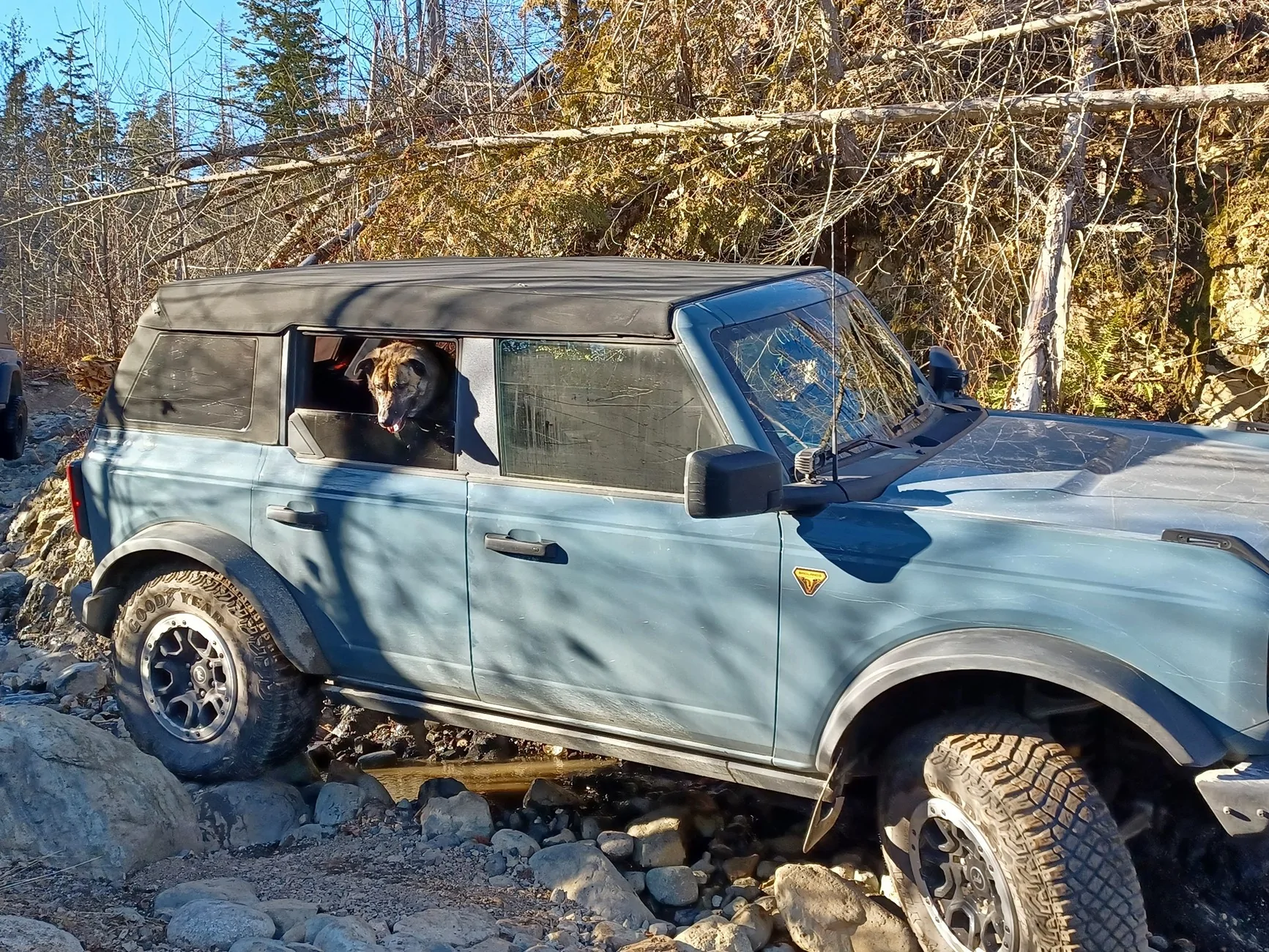 Ford Bronco How to camp when sleeping in the Bronco… 1000000473