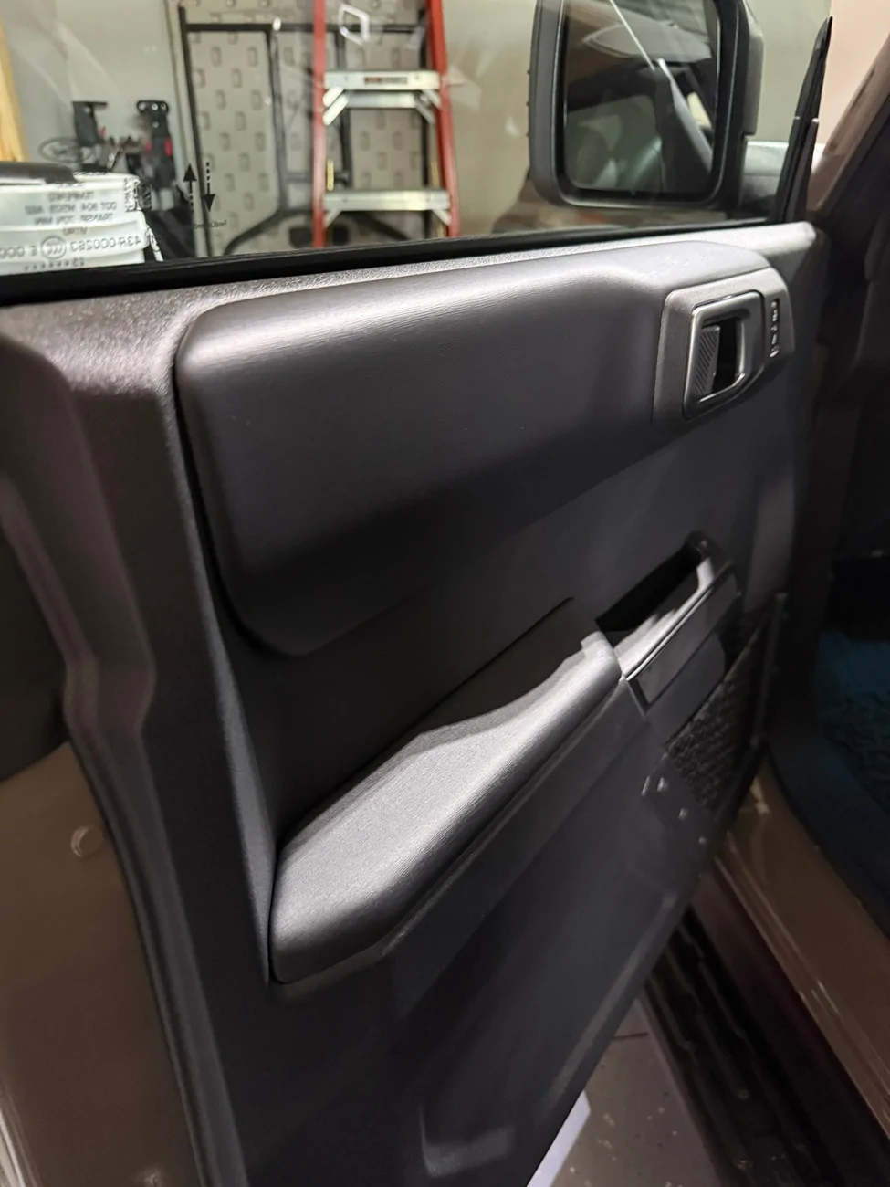 Ford Bronco Door Panel Replacement is slightly different than the original, looking for advice IMG_2639