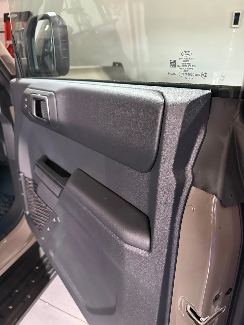 Ford Bronco Door Panel Replacement is slightly different than the original, looking for advice IMG_2640