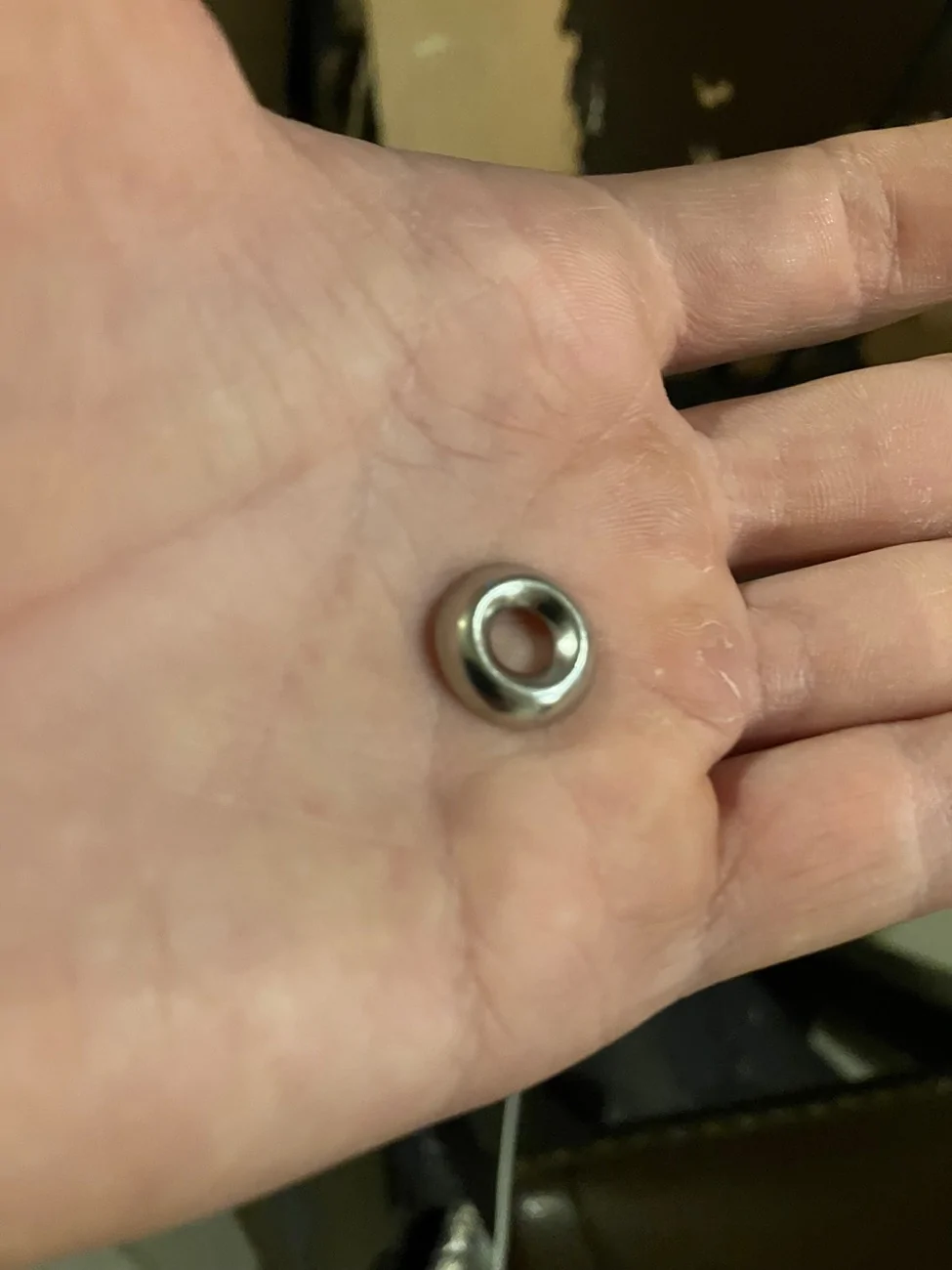 Ford Bronco Fog light screw size for non-capable(Plastic) bumper IMG_2131