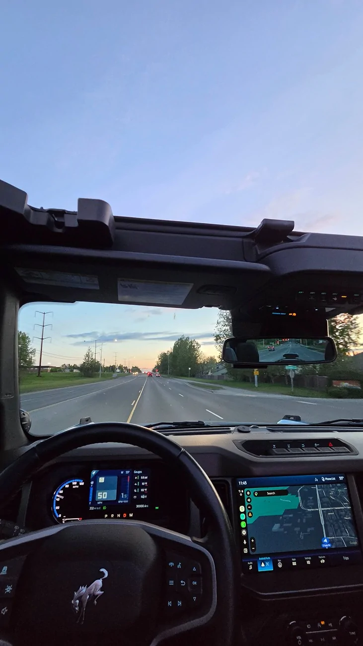 Ford Bronco Topless under the Midnight sun! 20260606_234549