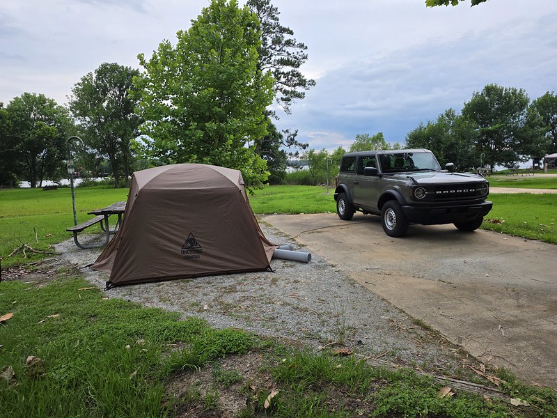 Ford Bronco How do you stay cool camping in Texas summer 55326298586_c980e5f42c_c